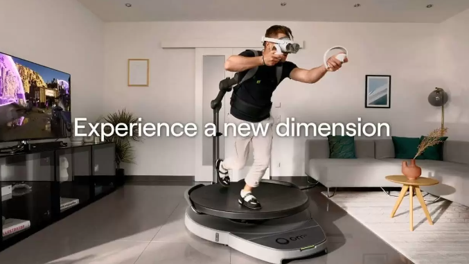 Omni One VR步行机9月美国首发，兼容50+游戏3