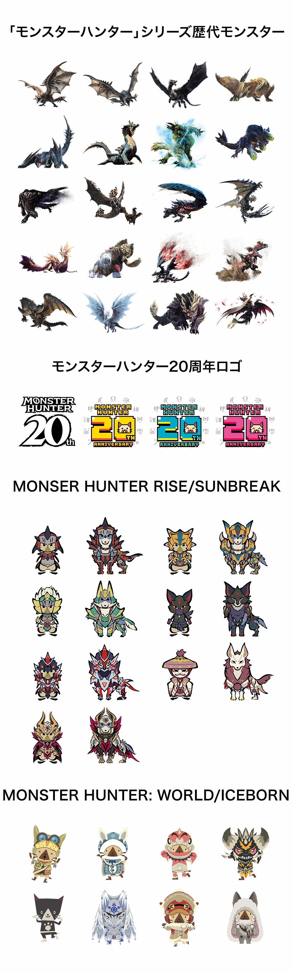 優(yōu)衣庫×Capcom合作，推出《怪物獵人》定制T恤宣傳圖2