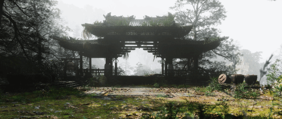 《黑神話：悟空》測試工具再曝絕美壁紙截圖，古建筑風(fēng)采震撼眼球宣傳圖2