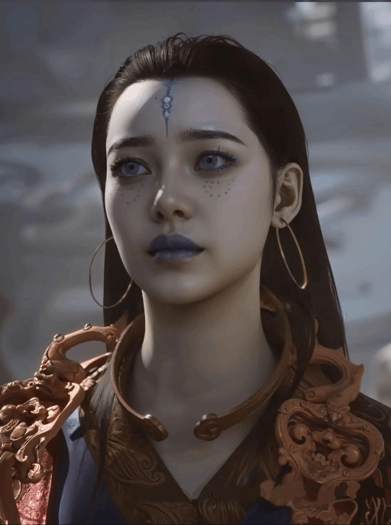 《黑神話》部分臉模動(dòng)捕演員匯總，這美女顏值簡(jiǎn)直爆炸！宣傳圖9