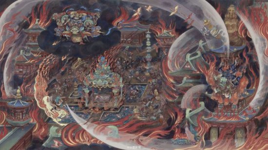 墨湫龍揭秘《黑神話：悟空》章末畫卷創(chuàng)作過程