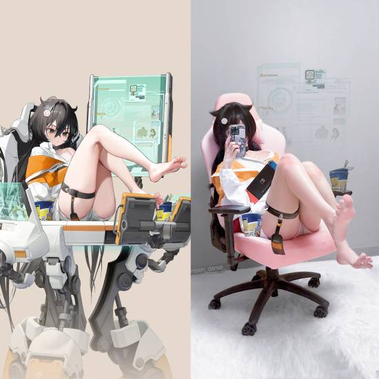 外博主發(fā)布《Nikke：勝利女神》COS照