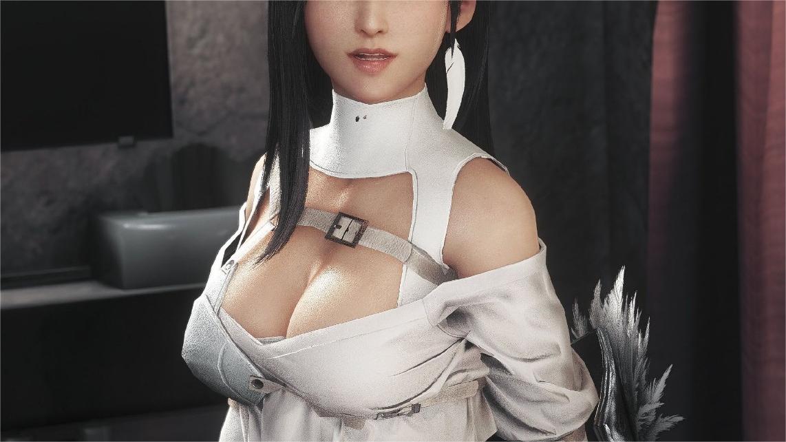 《最終幻想7》蒂法飯制美圖驚艷亮相