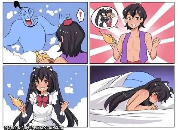 今日沙雕：盲人不是看不見的嗎，為什么我能看見宣傳圖63